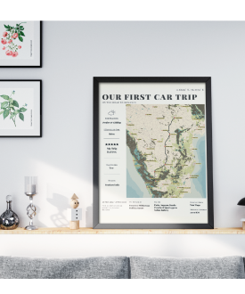 Frame Your Road Trip