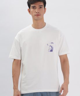 Hanle Premium Cotton Oversized T-Shirt Front View