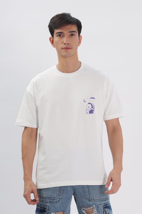 Hanle Premium Cotton Oversized T-Shirt Front View